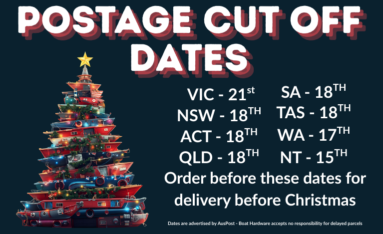 Postage cut off dates!